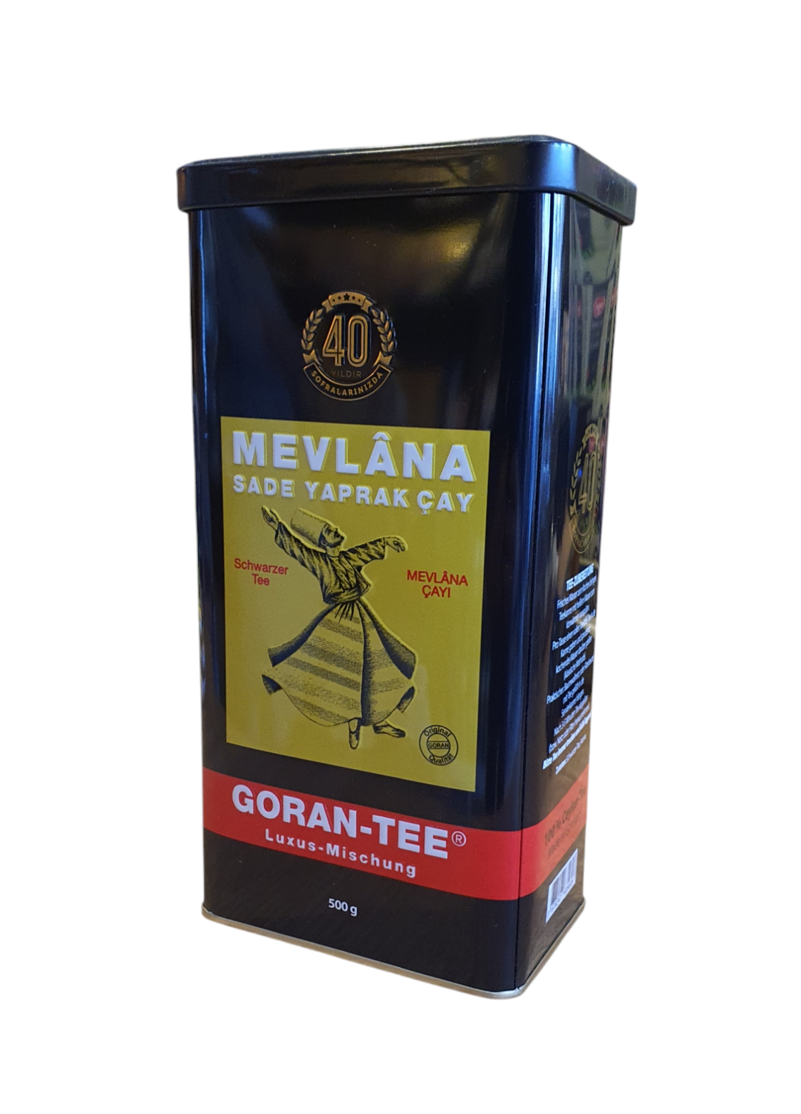 Goran Tee - Mevlana Çay 500 gr Teneke Kutulu