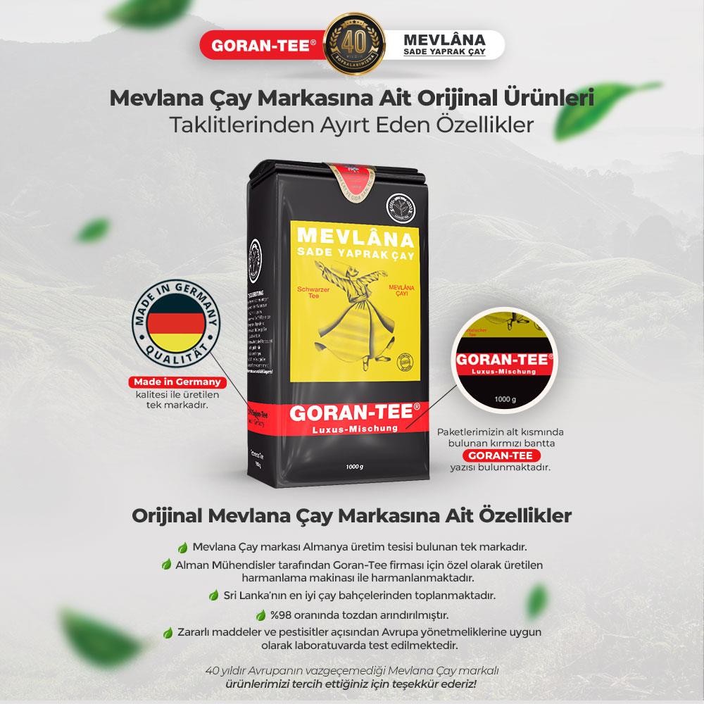 Goran Tee - Mevlana Çay 1000 gr - Görsel 2